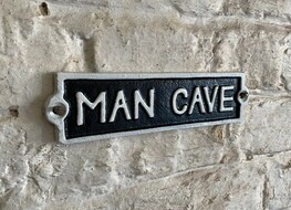 Man Cave sign